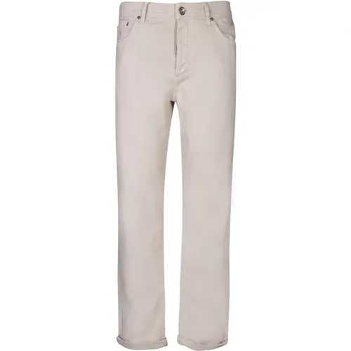 Jeans > Straight Jeans - - BRUNELLO CUCINELLI - Modalova