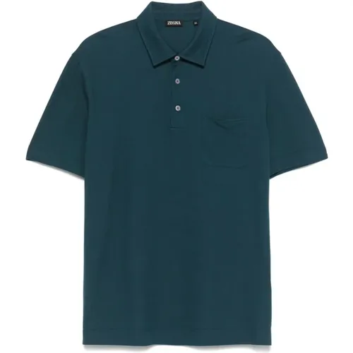 Tops > Polo Shirts - - Ermenegildo Zegna - Modalova