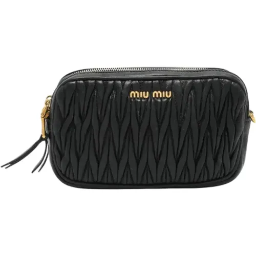 Pre-owned > Pre-owned Bags > Pre-owned Cross Body Bags - - Miu Miu Pre-owned - Modalova