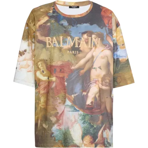 Tops > T-Shirts - - Balmain - Modalova