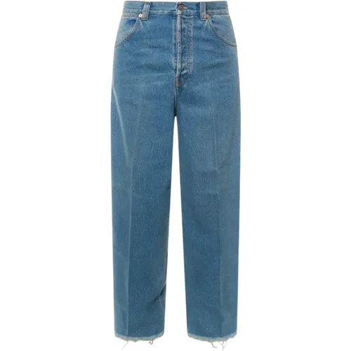 Jeans > Straight Jeans - - Gucci - Modalova