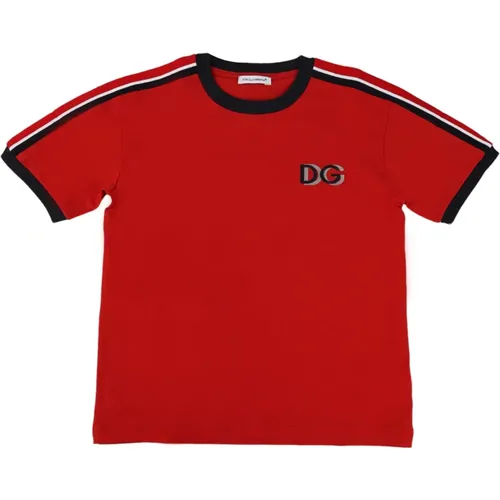 Kids > Tops > T-Shirts - - Dolce & Gabbana - Modalova