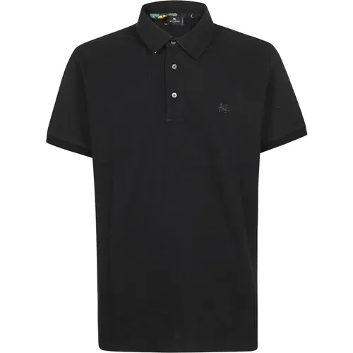 Etro - Tops > Polo Shirts - Black - ETRO - Modalova