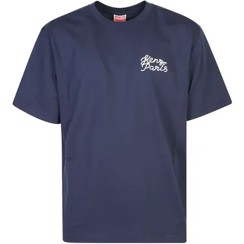 Kenzo - Tops > T-Shirts - Blue - Kenzo - Modalova