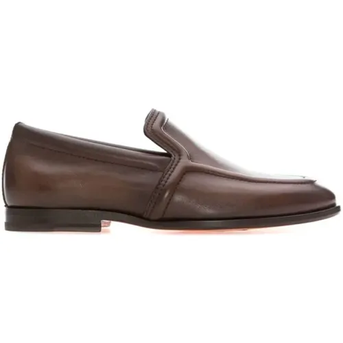 Shoes > Flats > Loafers - - Santoni - Modalova