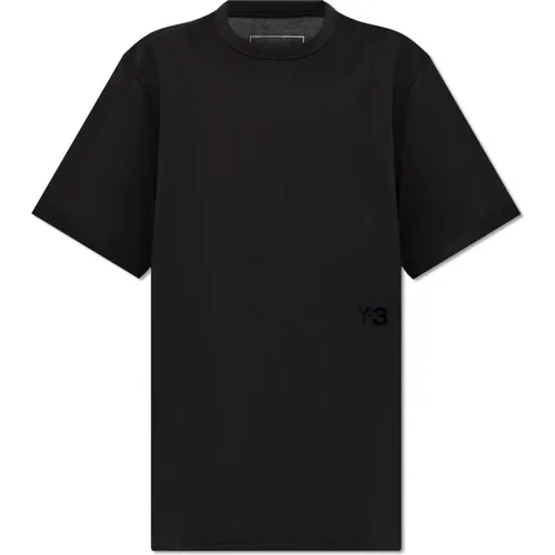 Y-3 - Tops > T-Shirts - Black - Y-3 - Modalova