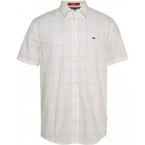 Shirts > Short Sleeve Shirts - - Tommy Jeans - Modalova