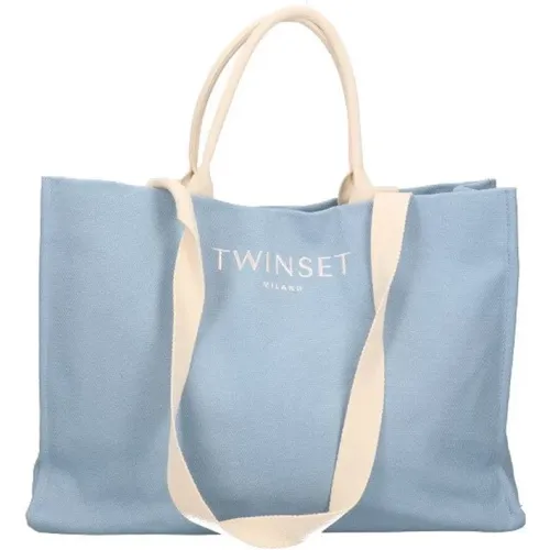Twinset - Bags > Tote Bags - Blue - Twinset - Modalova