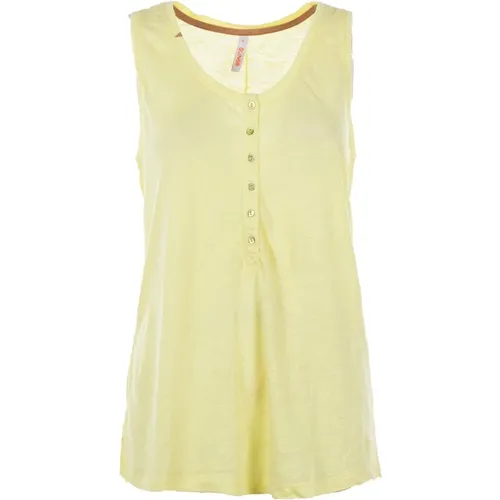 Tops > Sleeveless Tops - - Sun68 - Modalova