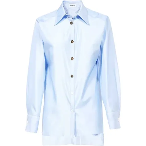 Blouses & Shirts > Shirts - - Salvatore Ferragamo - Modalova