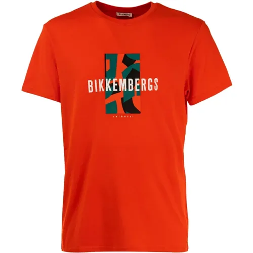 Tops > T-Shirts - - Bikkembergs - Modalova