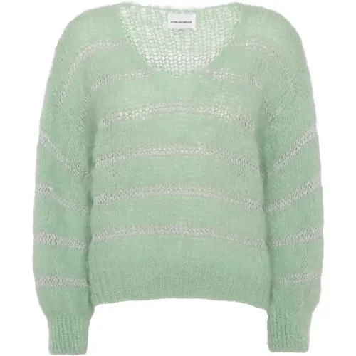 Knitwear > V-neck Knitwear - - American Dreams - Modalova