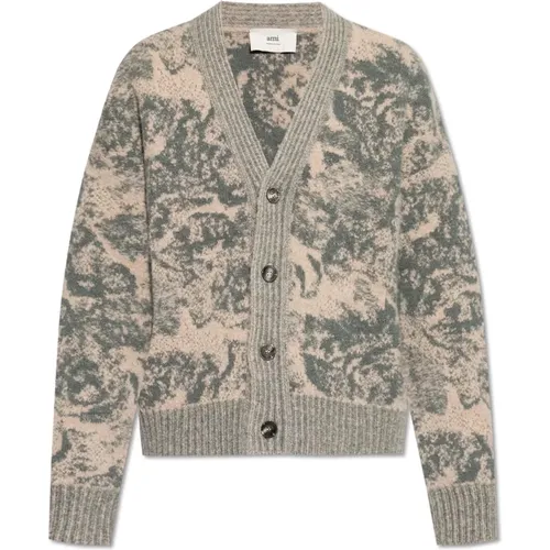 Knitwear > Cardigans - - Ami Paris - Modalova