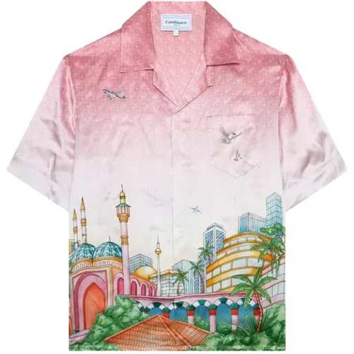 Shirts > Short Sleeve Shirts - - Casablanca - Modalova