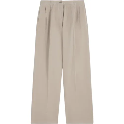 Trousers > Wide Trousers - - Aspesi - Modalova