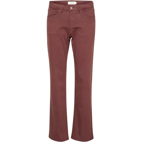 Trousers > Straight Trousers - - Cream - Modalova