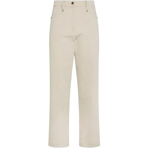 Trousers > Straight Trousers - - Momoni - Modalova