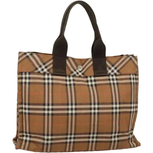 Pre-owned > Pre-owned Bags > Pre-owned Tote Bags - - Burberry Vintage - Modalova