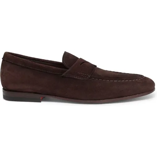 Shoes > Flats > Loafers - - Santoni - Modalova