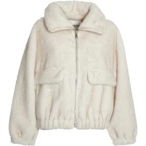 Jackets > Faux Fur & Shearling Jackets - - Essentiel Antwerp - Modalova