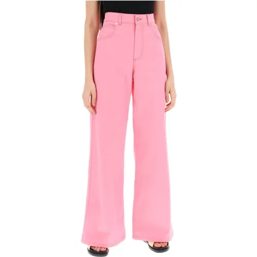 Marni - Jeans > Wide Jeans - Pink - Marni - Modalova