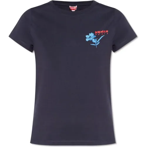 Kenzo - Tops > T-Shirts - Blue - Kenzo - Modalova