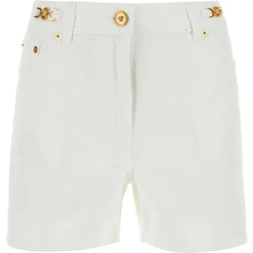 Shorts > Denim Shorts - - Versace - Modalova