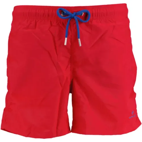 Gant - Swimwear > Beachwear - Red - Gant - Modalova