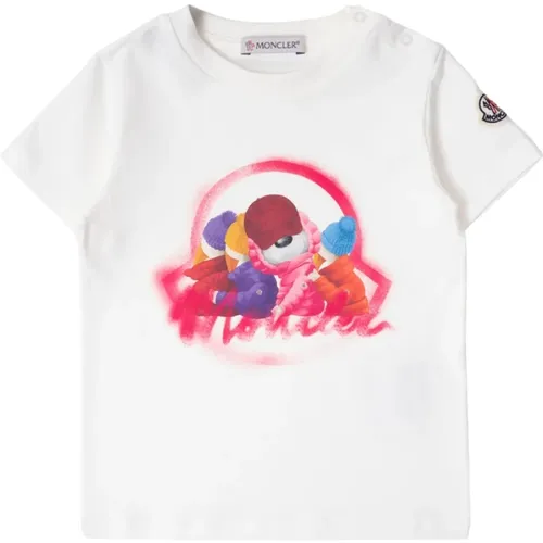 Kids > Tops > T-Shirts - - Moncler - Modalova