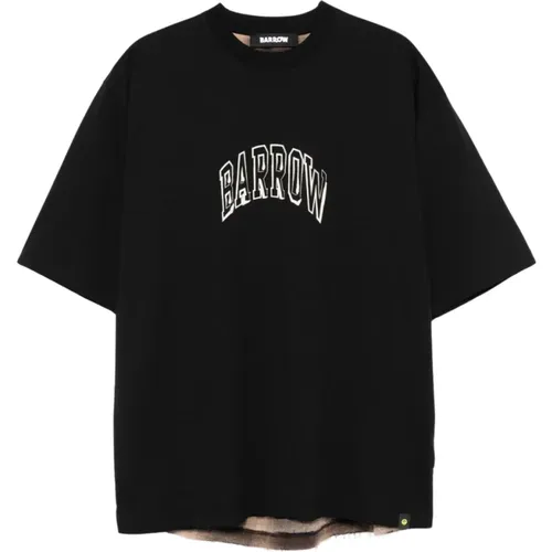 Barrow - Tops > T-Shirts - Black - Barrow - Modalova