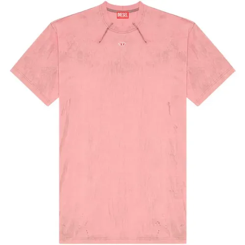 Diesel - Tops > T-Shirts - Pink - Diesel - Modalova