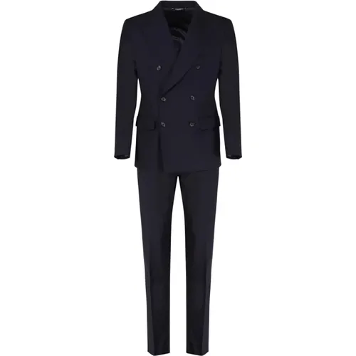 Suits > Suit Sets > Double Breasted Suits - - Dolce & Gabbana - Modalova