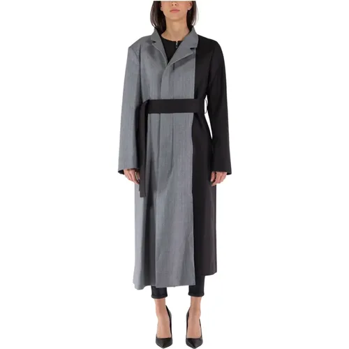 Coats > Belted Coats - - Sacai - Modalova