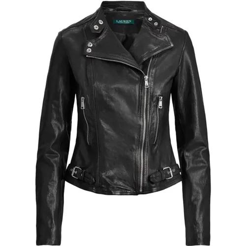 Jackets > Leather Jackets - - Ralph Lauren - Modalova