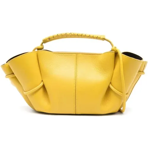 Hereu - Bags > Handbags - Yellow - Hereu - Modalova