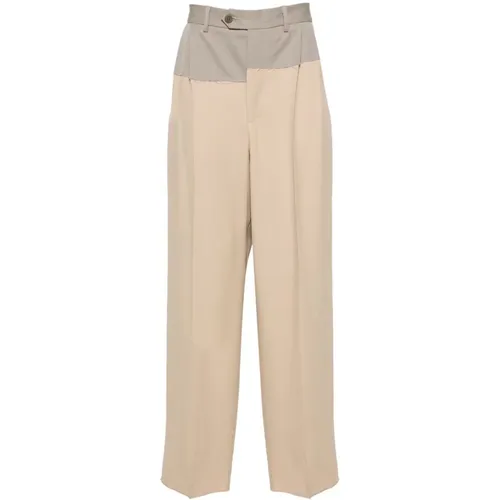 Trousers > Straight Trousers - - Magliano - Modalova