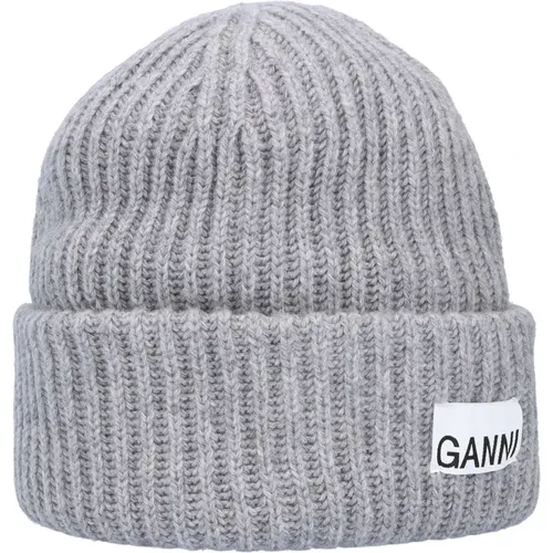 Accessories > Hats > Beanies - - Ganni - Modalova