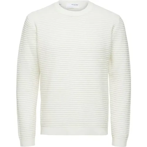 Knitwear > Round-neck Knitwear - - Selected Homme - Modalova