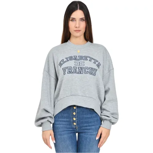 Sweatshirts & Hoodies > Sweatshirts - - Elisabetta Franchi - Modalova