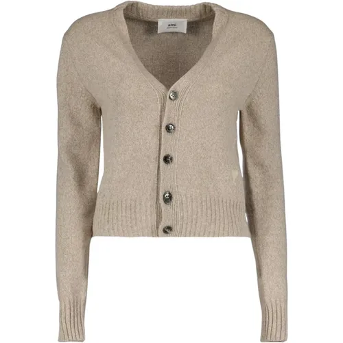 Knitwear > Cardigans - - Ami Paris - Modalova