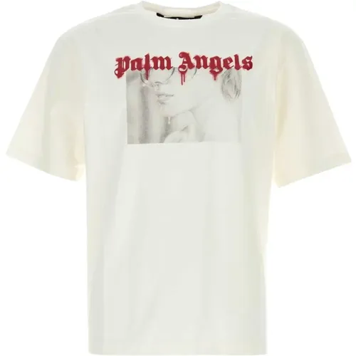 Tops > T-Shirts - - Palm Angels - Modalova