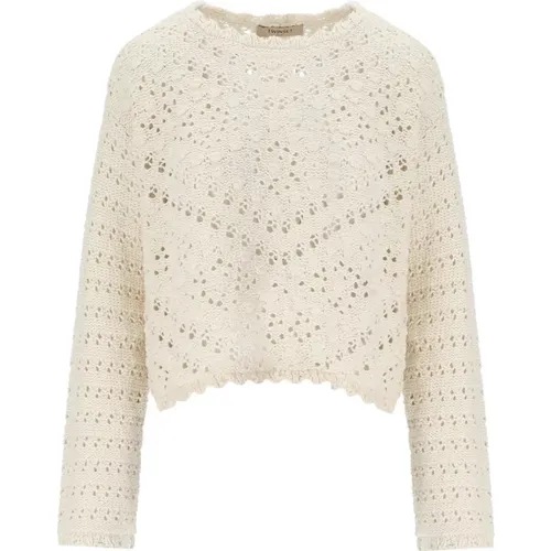 Knitwear > Round-neck Knitwear - - Twinset - Modalova