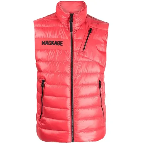 Mackage - Jackets > Vests - Red - Mackage - Modalova