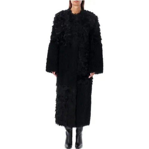 Jackets > Faux Fur & Shearling Jackets - - Stand Studio - Modalova