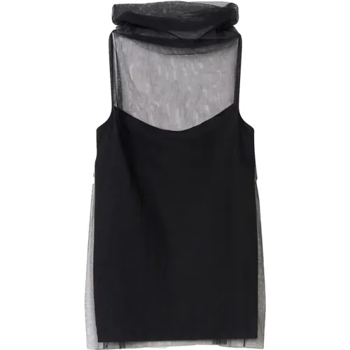 Tops > Sleeveless Tops - - Fabiana Filippi - Modalova