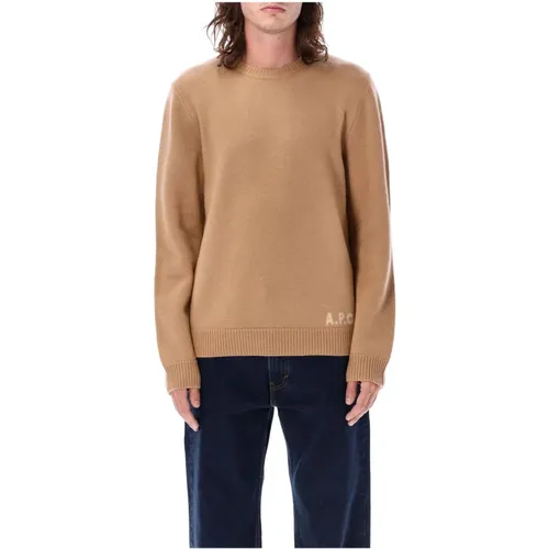 Knitwear > Round-neck Knitwear - - A.p.c. - Modalova