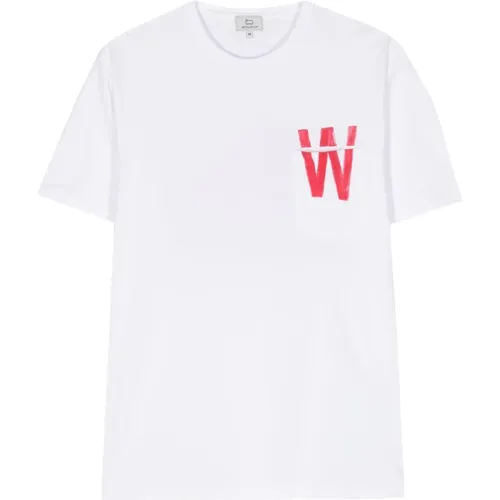 Tops > T-Shirts - - Woolrich - Modalova