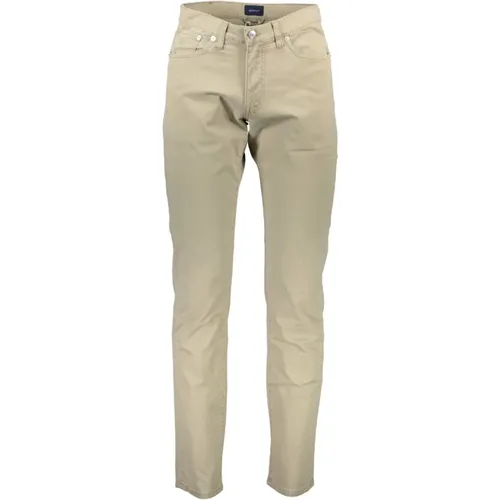 Gant - Trousers > Chinos - Beige - Gant - Modalova