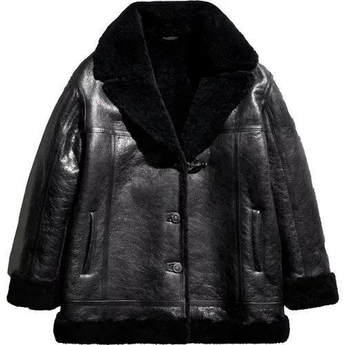 Jackets > Faux Fur & Shearling Jackets - - Fay - Modalova