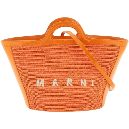 Marni - Bags > Handbags - Orange - Marni - Modalova